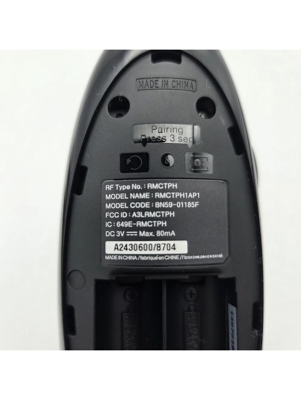 Genuine Samsung BN59-01185F Smart Touch TV Remote Control UN40HU6950FXZA Tested
